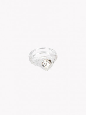 Be my lover transparent ring crystal 