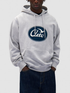 Big bird hoodie grey L