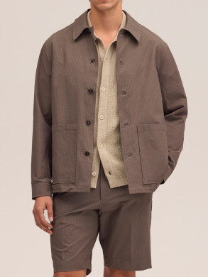Blaze overshirt mable husk 