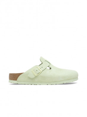 Boston bs suede sandals faded lime 