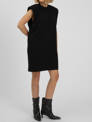 BP iconic shoulder dress black 