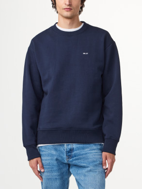 Briggs crew sweater navy blue 