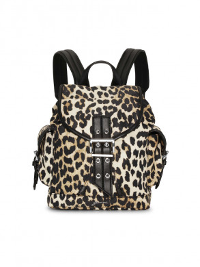 Bucky backpack small print leopard 