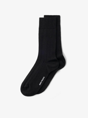 Bykle cordura wide rib socks all blk 