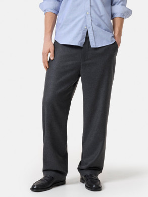 Fairport relaxed pants dk grey 