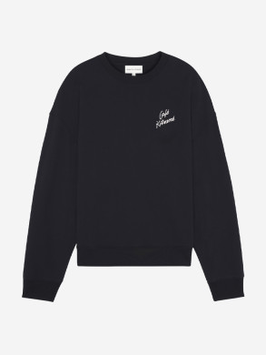 Café kitsuné relax sweatshirt black 