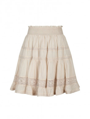 Callia s voile skirt ivory 