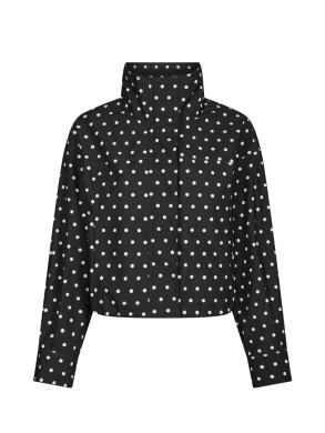 Callisa dot jacket black 