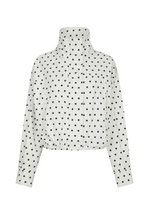 Callisa dot jacket white S