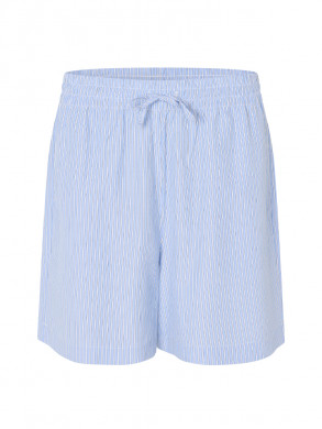 Calyn-m shorts blue zinnia stripe 