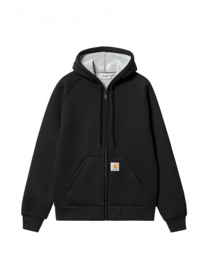 Car lux hooded jacket black 