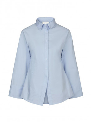 Caroli poplin shirt lt blue 