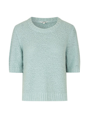 Carla-m linni knit shirt airy blue S