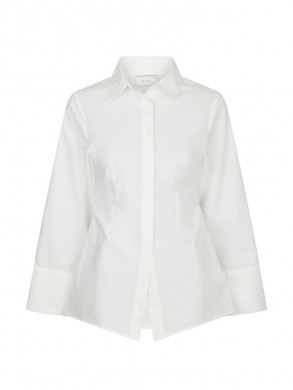 Caroli poplin shirt white 