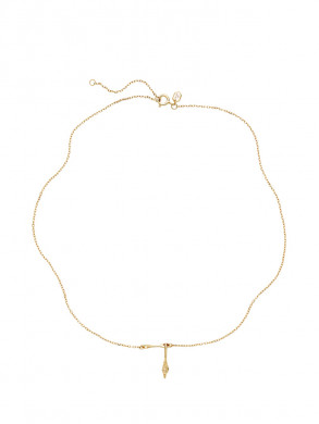 Carrion necklace gold 