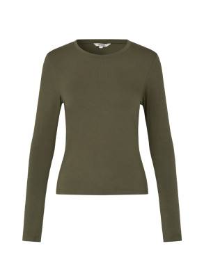 Christina-m longsleeve warm olive 