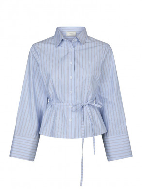 Clarida stripe shirt light blue 