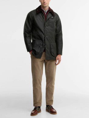 Classic Beaufort wax jacket olive 