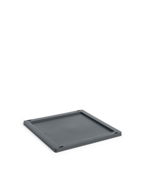 Colour crate lid m charcoal 