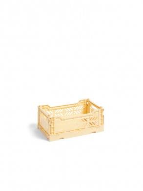 Colour crate S light yellow 