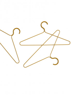Colour hanger set of 3 dijon 