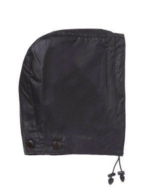 Kapuze Wax Cotton black 