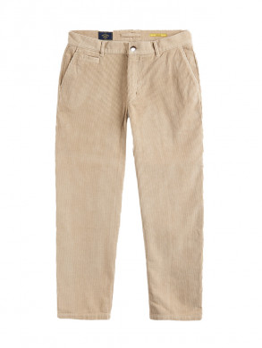 Corduroy trousers beige 
