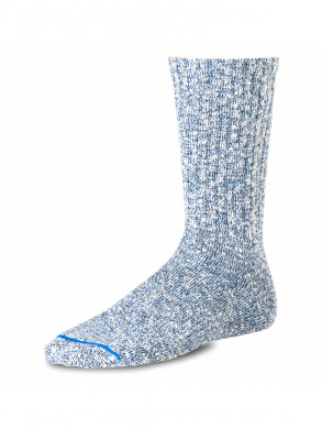 Cotton rag socks carolina blue 
