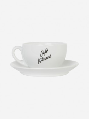 Cup & Saucer ceramic M white 