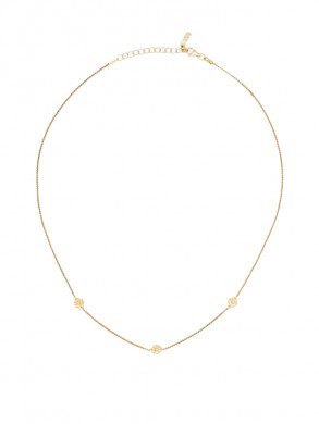 Daisy necklace gold 