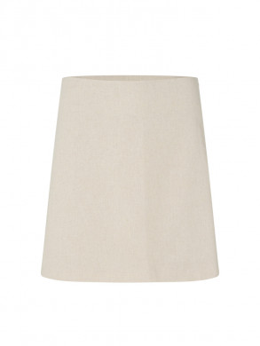 Daphnie-m shawn skirt natural linen 