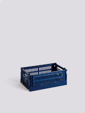 Colour crate S dark blue 