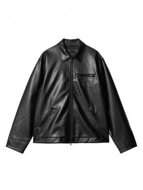 Detroit leather jacket black 