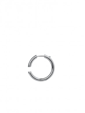 Disrupted 22 earring silver 