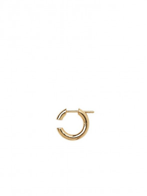 Disrupted earring small gold 