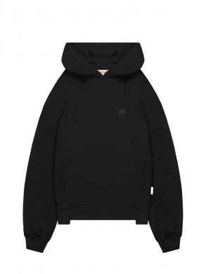 Distorted hoodie black 