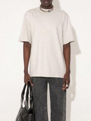Distressed tee grey mel 