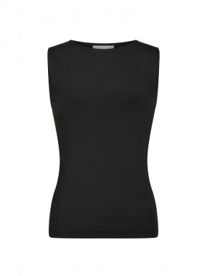 Ditty jersey top black S