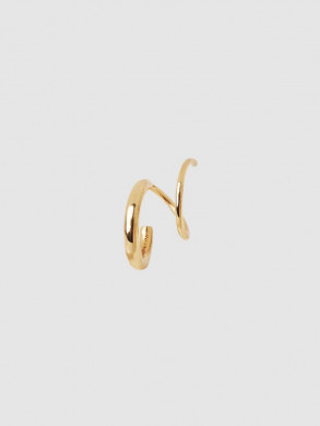 Dogma twirl earring gold 