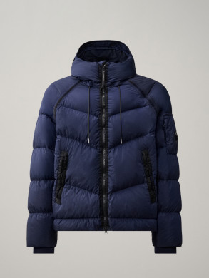 Down shield medium jacket peacoat 