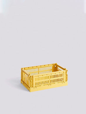 Colour crate S dusty yellow 