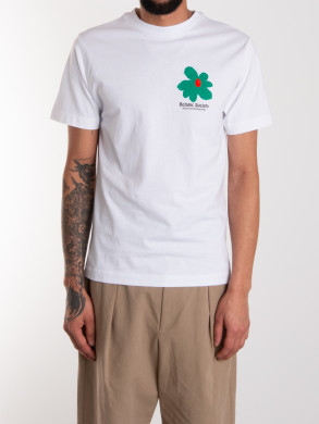 Botanic society t-shirt plain white 