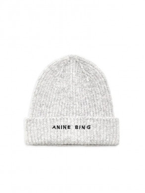 Elia beanie charcoal OS