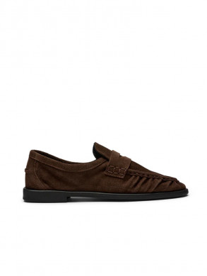 Elmira loafer brown suede 
