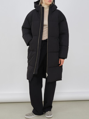 Elphin puffer coat black 