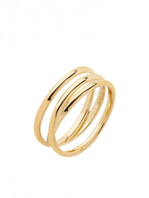 Emilie wrap ring gold 