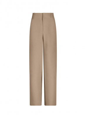 Emmett structure pant dark taupe 