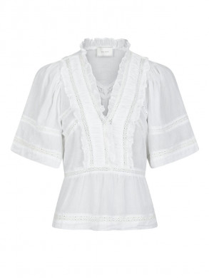 Evienne s voile top white 