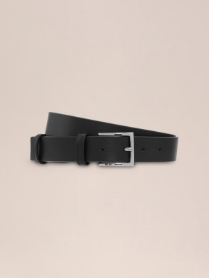 Ever leather belt black 