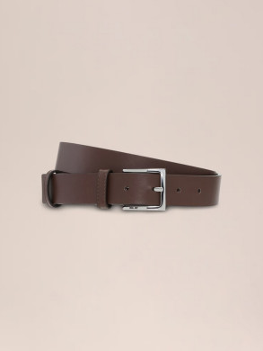 Ever leather belt brown 